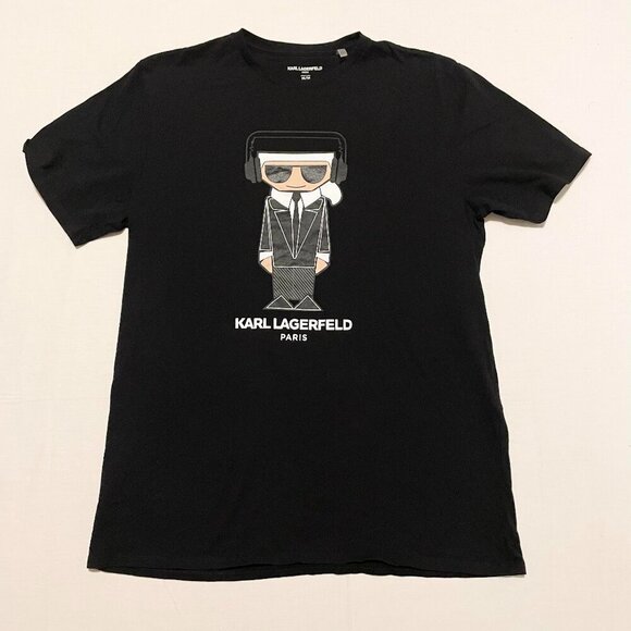 Karl Lagerfeld Mens Tshirt Size Medium Shirt - Picture 1 of 16